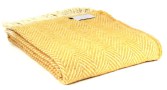 THAWCTASS.yellow.all-wool-chevron-tibet